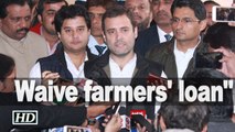 Rahul meets Modi seeking loan waiver for farmers