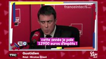 Manuel Valls a (encore) oublié qu'il était filmé à la radio