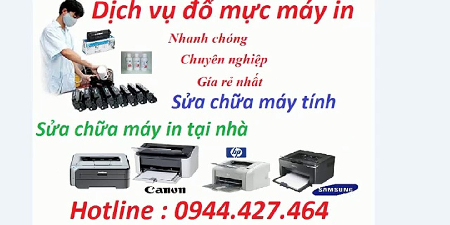 ĐỔ MỰC MÁY IN , SỬA CHỮA MÁY IN ,- SỬA CHỮA MÁY TÍNH - Hướng dẫn đổ mực máy in hp , canon (1)