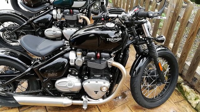 Triumph Bonneville Bobber