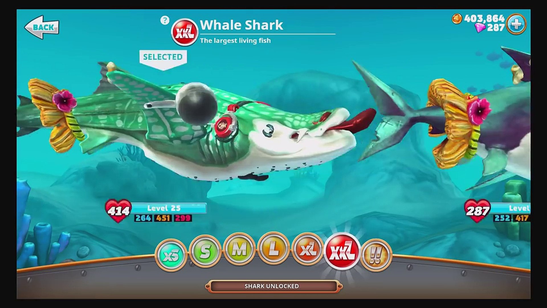 Hungry Shark World Megalodon Biggest Shark Ever Video Dailymotion