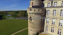 CHÂTEAU DE BRISSAC VU PAR DRONE AU PRINTEMPS - 0003