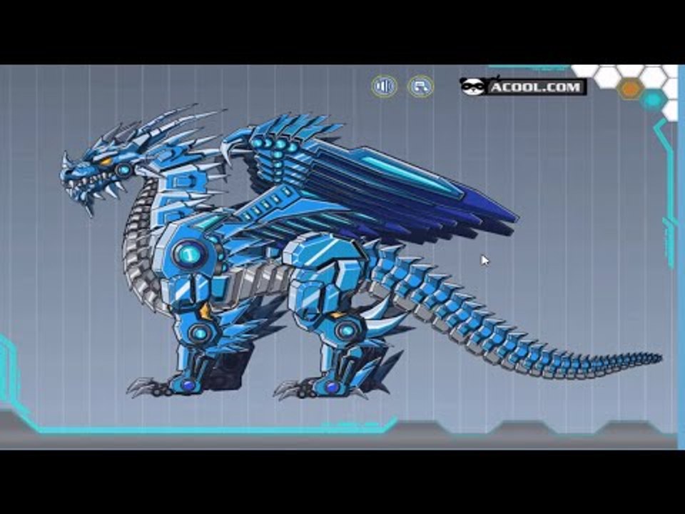 Game lắp ráp robot tự đông siêu mạnh phân 1 -Dino Robot Dino Corps #1