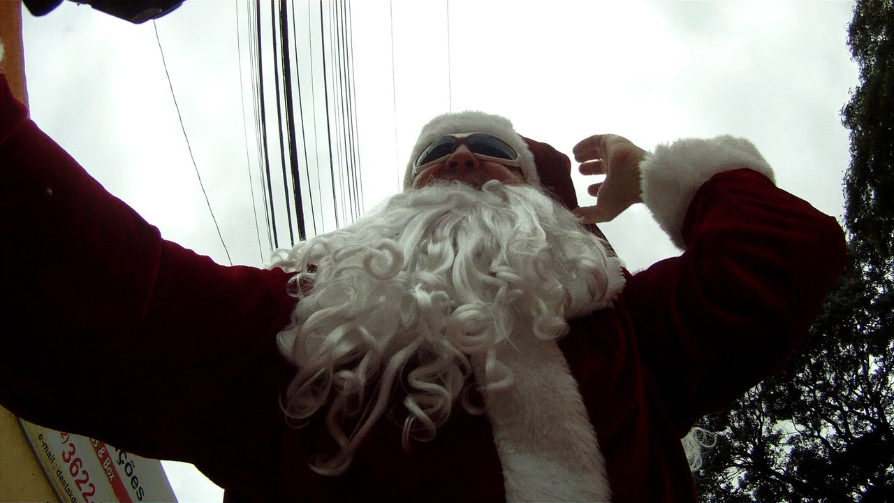 Taubaté, SP, Brasil, Papai Noel biker, Papai Noel Biker, Sexta Biker. Vamos pedalar