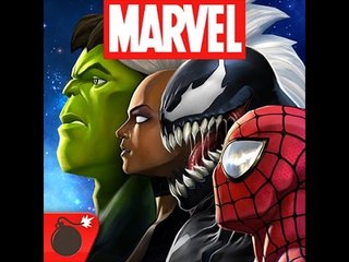 Sieu Nhan Game Play | chơi game marvel contest of champions | Spider man vs caption American