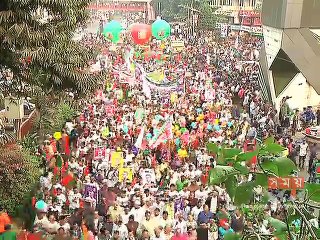 বিজয় দিবসে ঢাকা মহানগর আ. লীগের জমকালো র‍্যালি