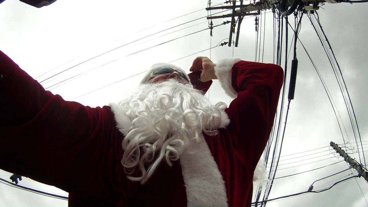 Taubaté, SP, Brasil, Papai Noel biker, Papai Noel Biker, Sexta Biker. Vamos pedalar