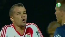 Fuerte Pelea Entre Teo Gutierrez y D'Alessandro - River Plate vs Rosario Central 4-3 2016