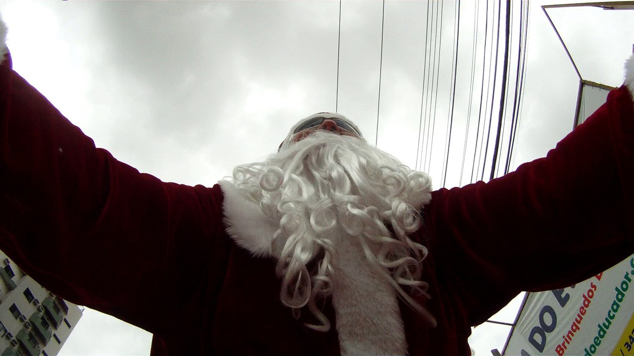 Taubaté, SP, Brasil, Papai Noel biker, Papai Noel Biker, Sexta Biker. Vamos pedalar