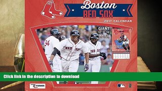 Hardcover Cal 2017 Boston Red Sox 2017 12x12 Team Wall Calendar