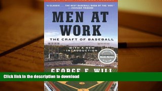Epub Men at Work: The Craft of Baseball Full Book