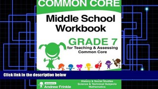 Audiobook Common Core Middle School Workbook Grade 7 (Middle School Common Core Workbooks) (Volume