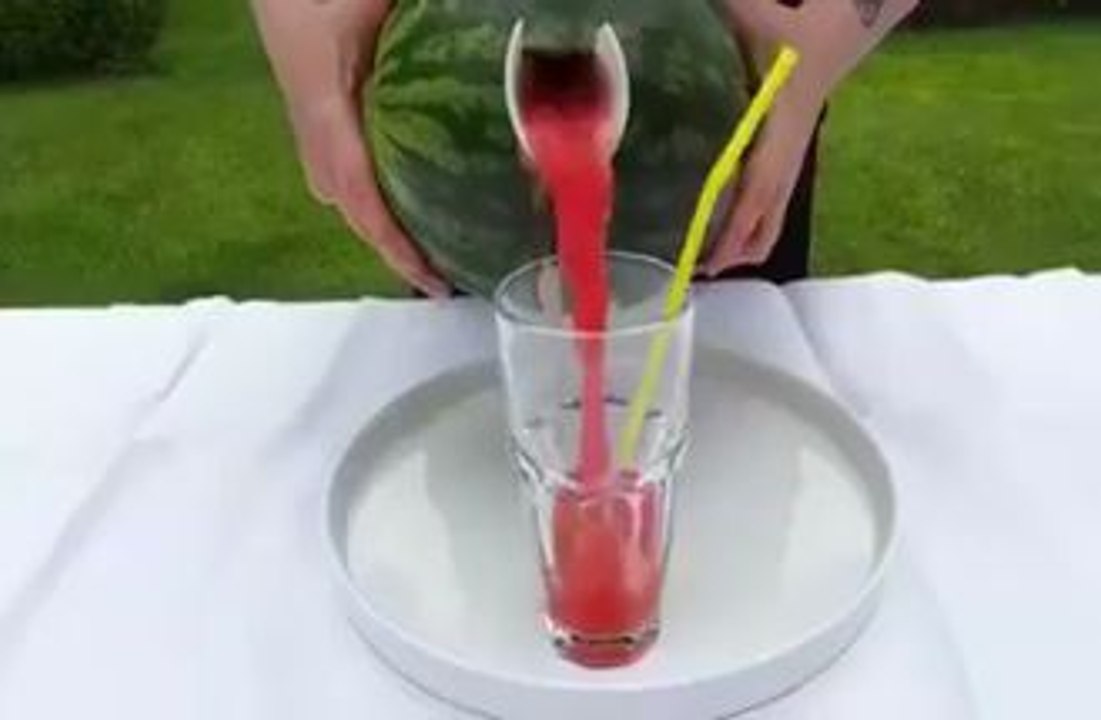 Best Trick For Fresh Water Melon Juice