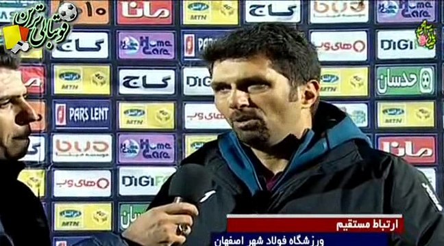 صحبت‌های مجتبی حسینی بعد از بازی ذوب‌آهن و پرسپولیس