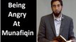 Being Angry at The Munafiqeen -- Nouman Ali Khan 2016