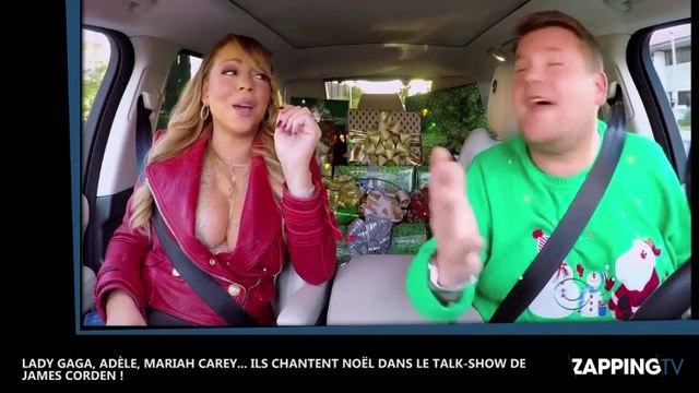 Mariah Carey : Adèle, Lady Gaga, Elton John, Selena Gomez reprennent son tube de Noël en voiture avec James Corden