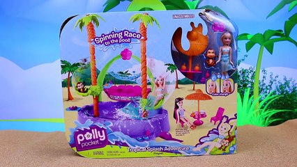 DisneyCarToys Polly Pocket Color Change Dolls & Frozen Elsa Toys Disney Princess MagiClip Dolls Pool