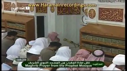 imam masjid nabawi membatalkan sholat maghrib