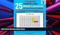 Pre Order 25 Common Core Math Lessons for the Interactive Whiteboard: Grade 2: Ready-to-Use,