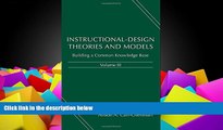 Pre Order Instructional-Design Theories and Models, Volume III: Building a Common Knowledge Base