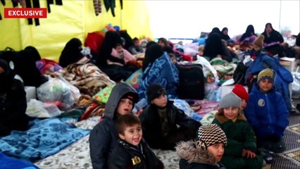 مراكز إيواء مؤقتة في إدلب لمهجّري حلب