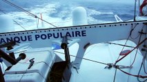 J40 : Armel Le Cléac'h en bordure du cyclone / Vendée Globe