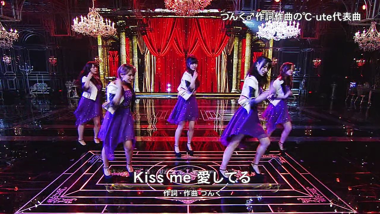 161214 2016 FNS歌謡祭 第2夜 ℃-ute (歌)