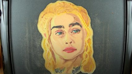 Game of Thrones Pancake Art