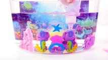 Cra-Z-art Mermaid Sqand Castle Princess Ariels Underwater Sand Cove Toy Crafts for Kids