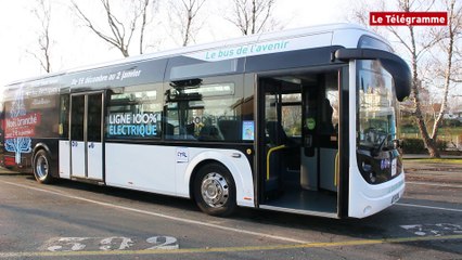 Lorient. Bus électrique. Il circulera sur la ligne 1 de lundi au 2 janvier