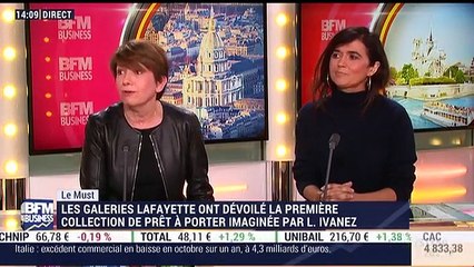 Le Must: Les Galeries Lafayette ont dévoilé leur première collection de prêt à porter, imaginée par Laëtitia Ivanez - 16/12