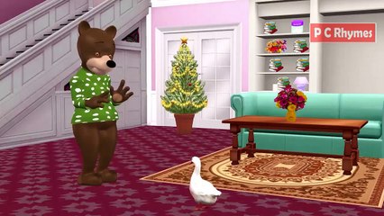 Goosey Goosey Gander Nursery Rhyme|3d English Rhyme|Kids Rhyme