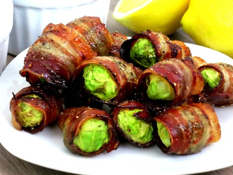 How to make bacon maple sprouts