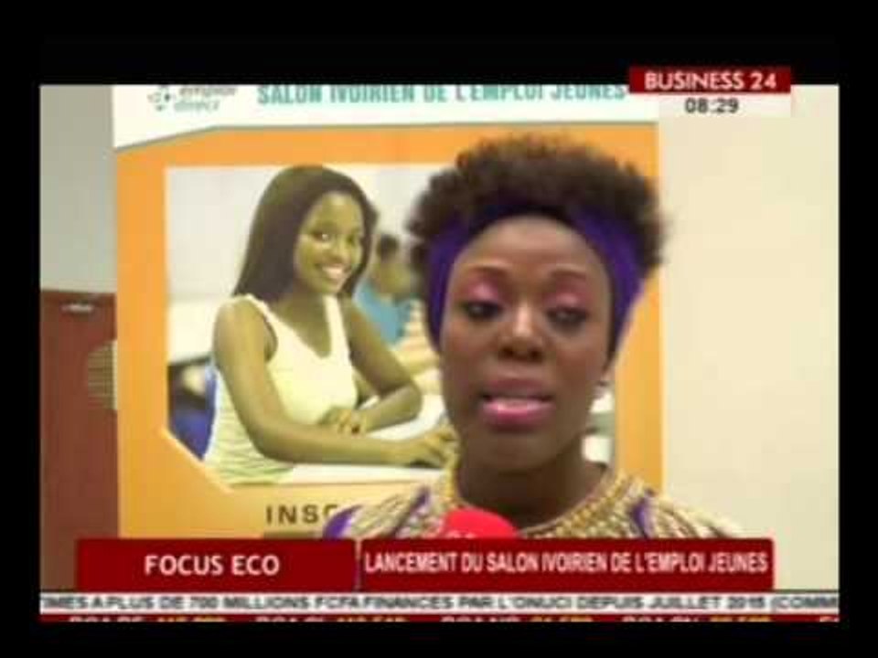 Focus Eco  / Lancement du Salon Ivoirien de l'emploi jeunes