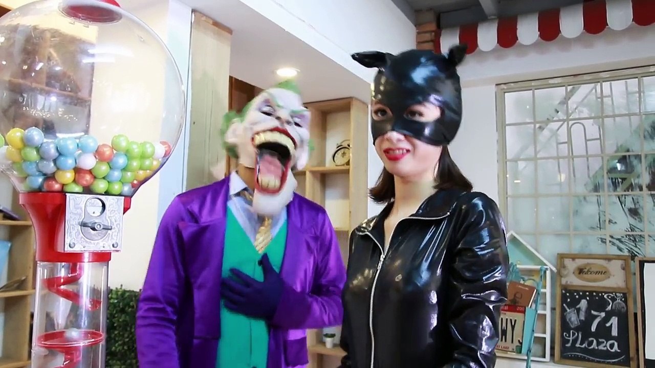 Spiderman Frozen Elsa Baby Cinderella Love Story vs Maleficent Harley Quinn Superhero in real life - YouTube