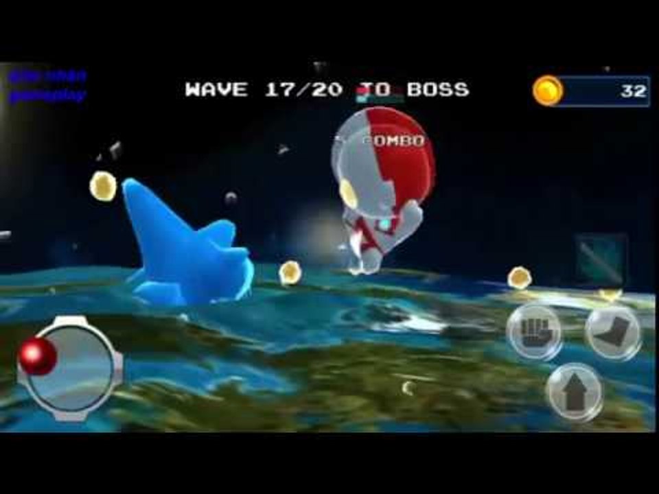 Sieu nhan game play | siêu nhân điện quang rumble đánh nhau với người ngoài hành tinh Ultramanrumble