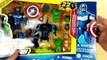 Super Hero Mashers Captain America vs Iron man, Thor, Hulk, Hawkeye #SE4K