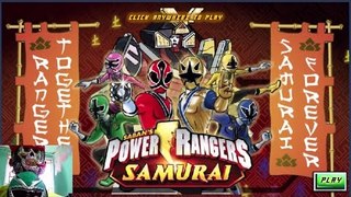 Sieu Nhan Game Play | Cùng chơi game siêu nhân | Power rangers samurai together forever