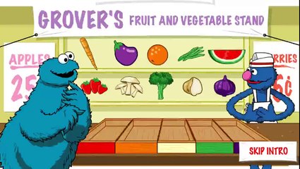 Sesame Street - Color Me Hungry - Educationel game for kids