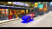 Spiderman Color Lightning McQueen Disney Pixar Cars | Nursery Rhymes Songs