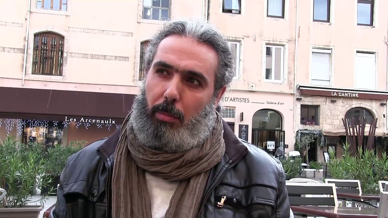 Amjad Etry, poète syrien réfugié à Marseille : " Il pleut sur mon pays "