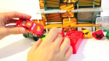 Angry Birds Play Dough Game with Disney Cars Mater and Lightning McQueen Angry Birds Softee Dough tp