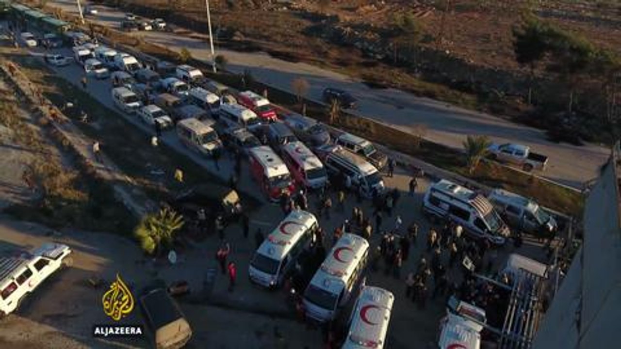 Aleppo: Evacuation of civilians and rebels suspended