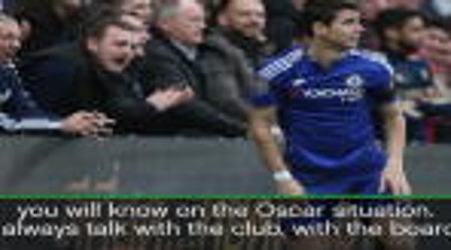 Conte gives latest on Oscar transfer