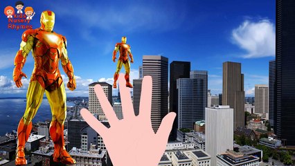 Ironman Finger Family | Superhero Finger Family Rhymes