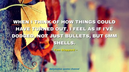 Tom Stoppard Quotes #8