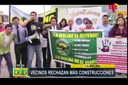 La Molina: alcalde Zurek se pronuncia ante protestas de vecinos por proyecto de constructora