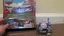Disney Cars Racers Pit Race-Off Car Launcher Shifty Drug #35 and Retread #79 Launch and Race Pit-Off