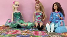 Barbies Freundinnen sehen ihren neuen Look - Vier Freundinnen treffen sich im Park - Barbie