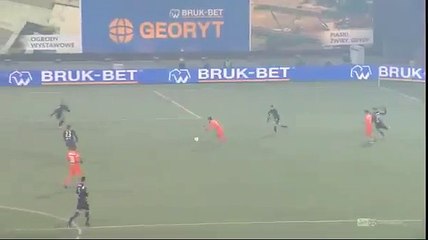 Goal (2-0) Stefanik S. - Termalica B B. vs Pogon Szczecin